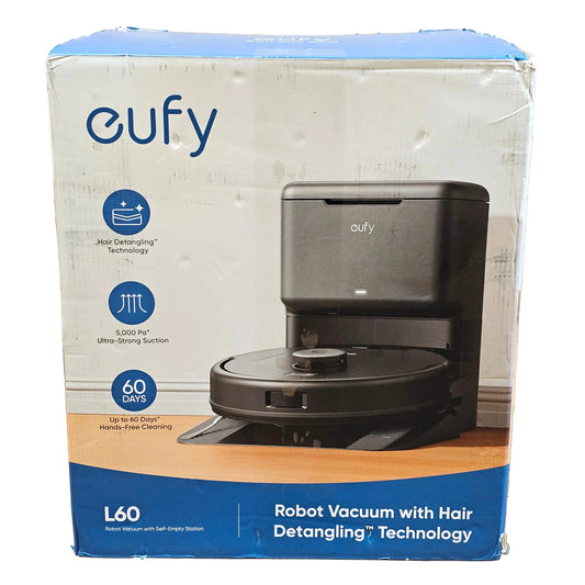 New EUFY Robot Vacuum Self Empty Station L60
