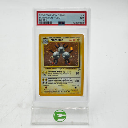 Pokémon TCG Base Set Magneton 9/102 English Graded 7