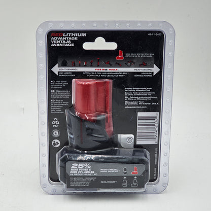 New Milwaukee 48-11-2450 M12 12V M12 Battery Charger