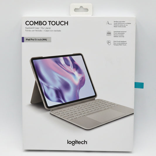 New Logitech Combo Touch Detachable Keyboard Case 920-013280 iPad Pro 13 Inch