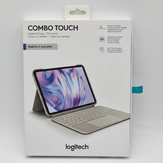 New Logitech Combo Touch Detachable Keyboard Case 920-013281 iPad Pro 11"