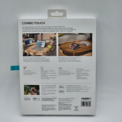 New Logitech Combo Touch Detachable Keyboard Case 920-013281 iPad Pro 11"