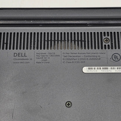 Dell Chromebook 11 CB1C13 11.6" Intel Celeron 2GB RAM 16GB SSD