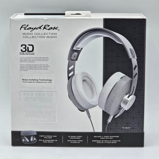 Floyd Rose Headphones 3D Light Gray FR-52WH
