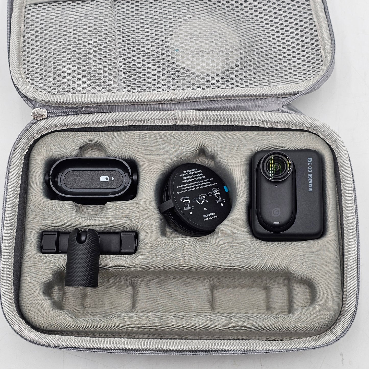 Insta360 Go 3S 128GB 12MP 4K Waterproof Action Camera Black CINSAATA