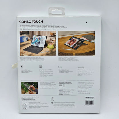 New Logitech Combo Touch for iPad Pro 13-inch Detachable Keyboard and Trackpad
