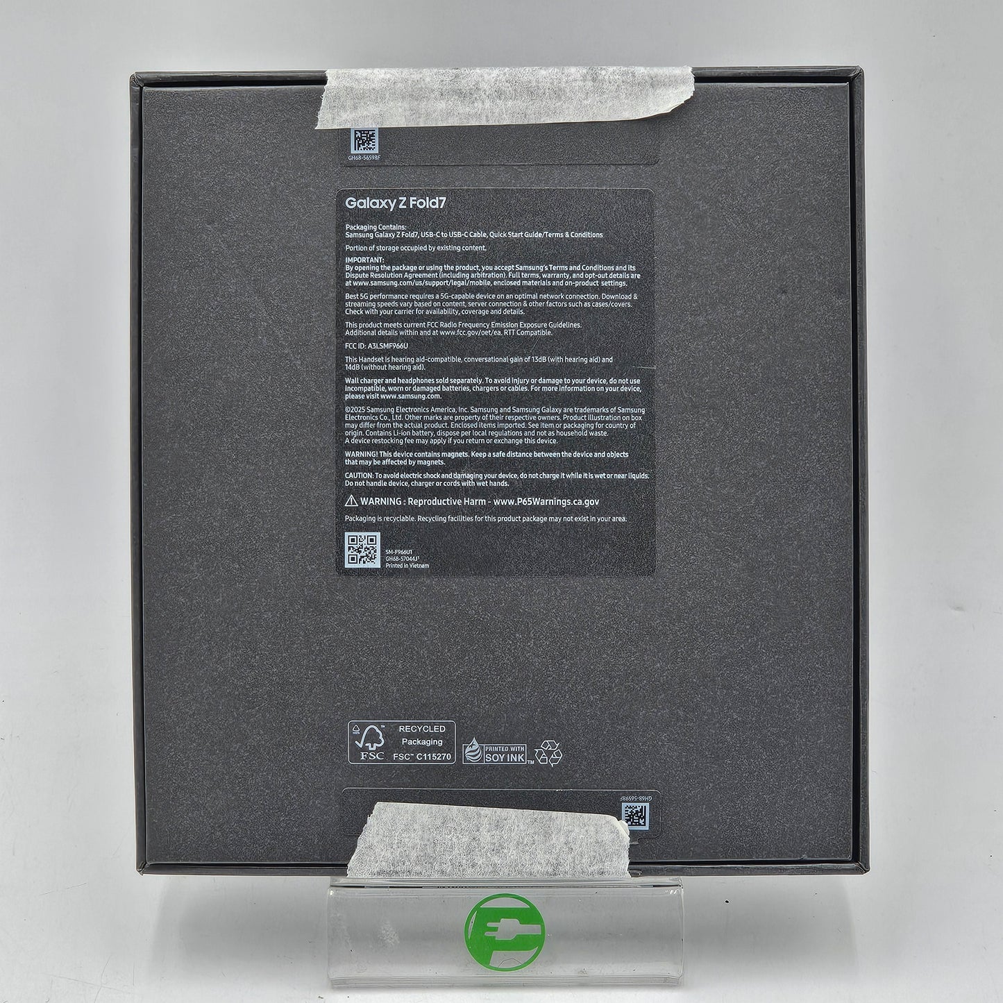 Unlocked Samsung GALAXY FOLD7 16GB RAM 1TB SM-F966U1 Jetblack