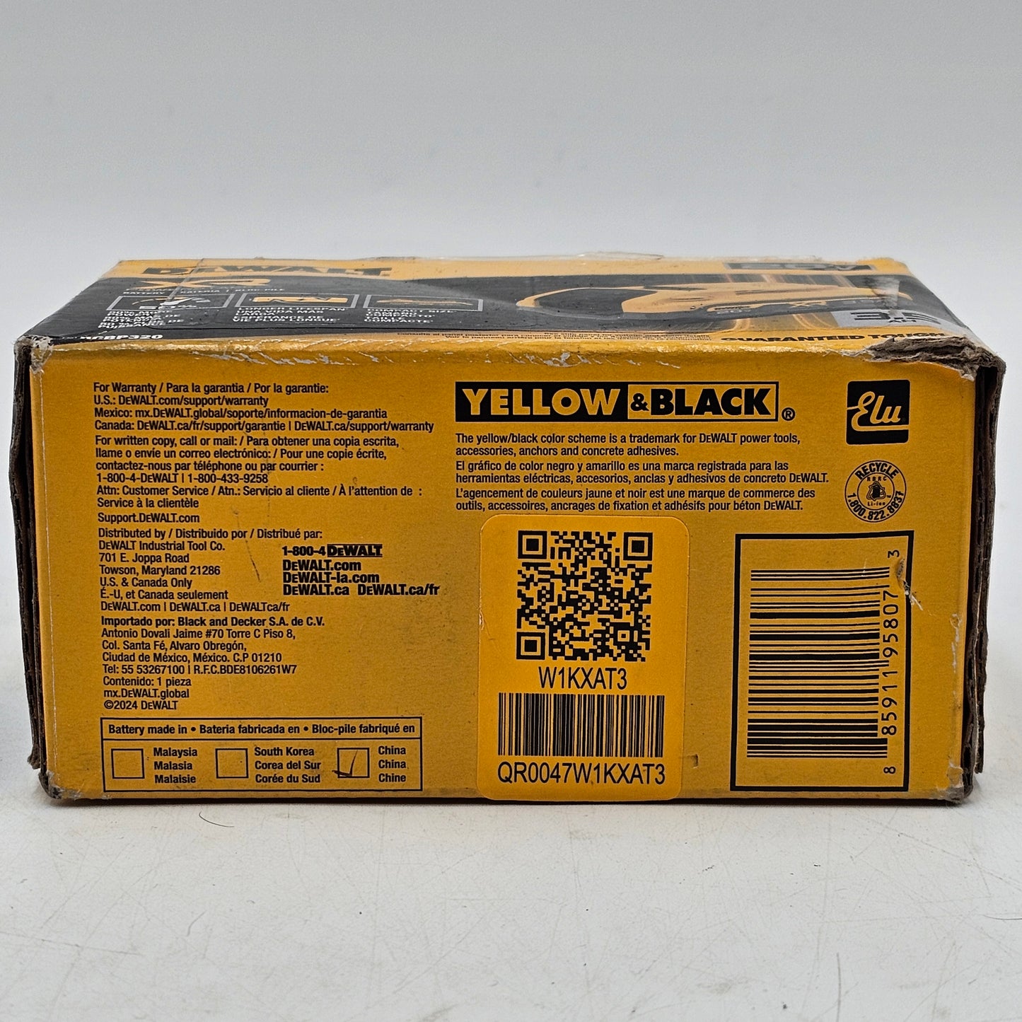 New DEWALT 20V MAX XR POWERSTACK 3.5Ah Battery DCBP320