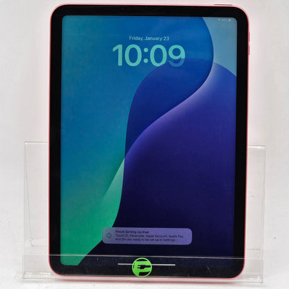WiFi Only Apple iPad 10th Gen 64GB Pink MPQ33LL/A