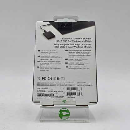 New Seagate OneTouch 2TB SSD SRD0FV4