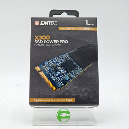 New EMTEC Power Pro SSD M.2 NVMe 2280 X300