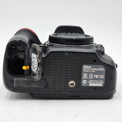 Nikon D600 24.3MP Digital SLR DSLR Camera