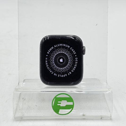 GPS Only Apple Watch SE 1st Gen 44MM Black Aluminum Face Only
