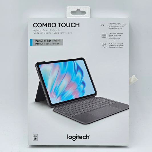 New Logitech Combo Touch iPad Air 11-inch  M2 & M3 920-012626