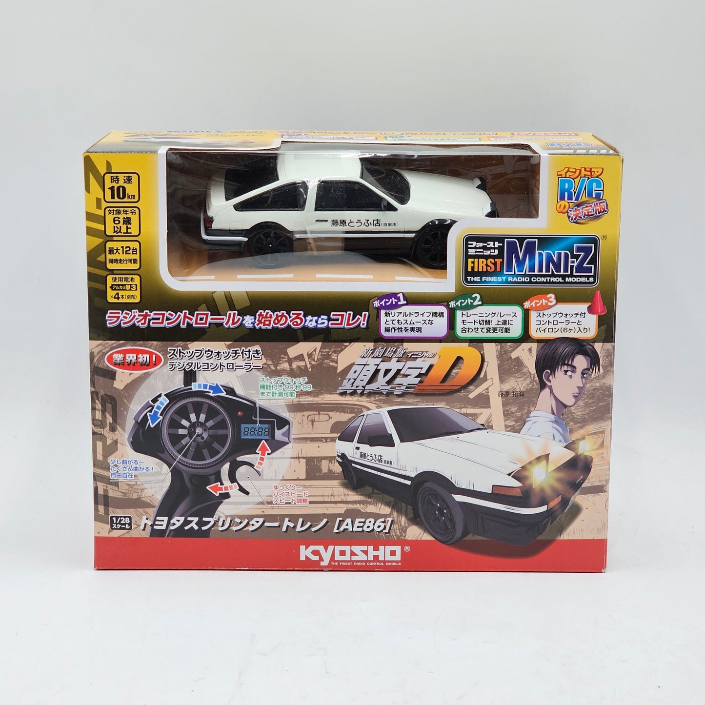 New KYOSHO FIRST MINI-Z Initial D TRUENO AE86