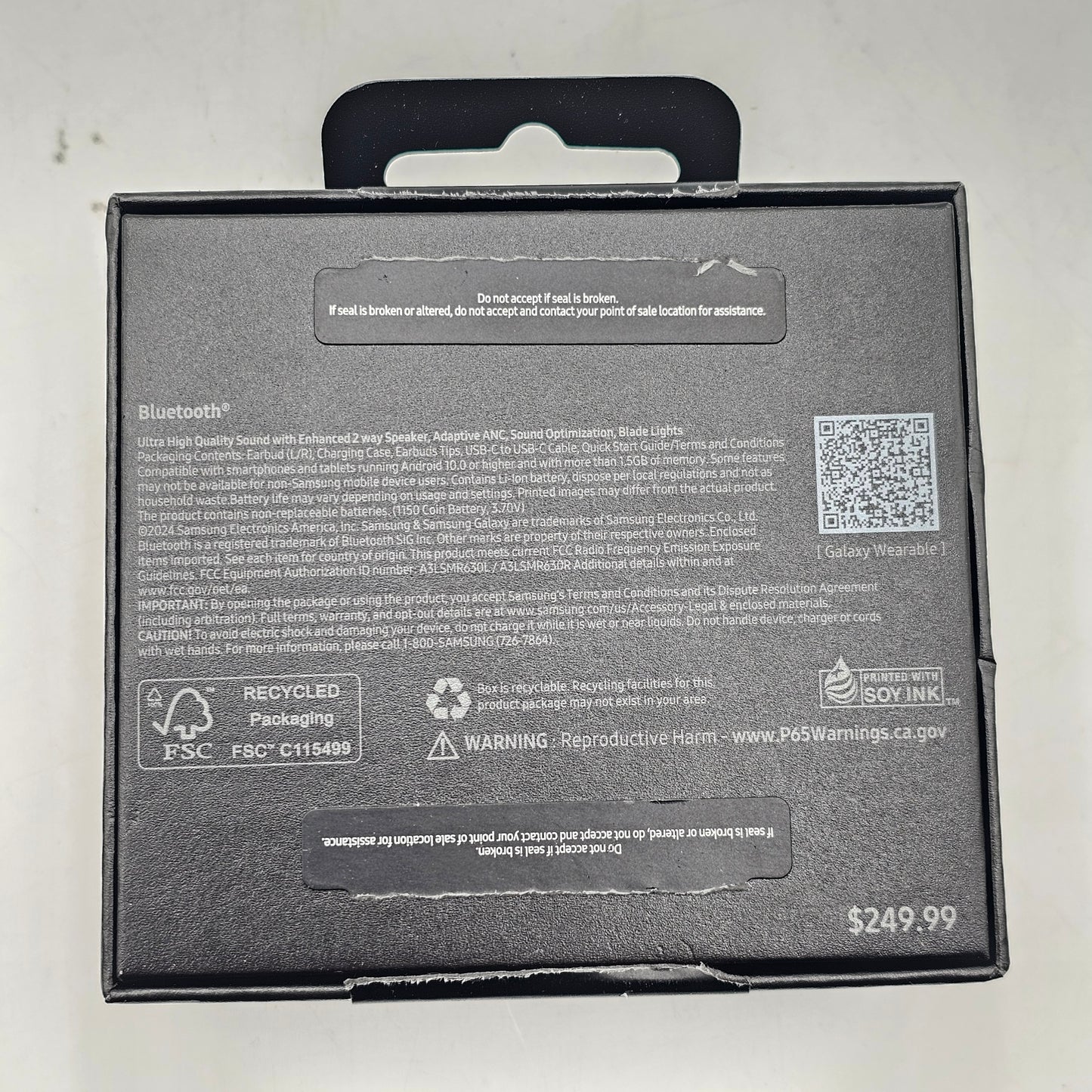 Samsung Galaxy Buds3 Pro SM-R630NZA True Wireless Earbuds Silver