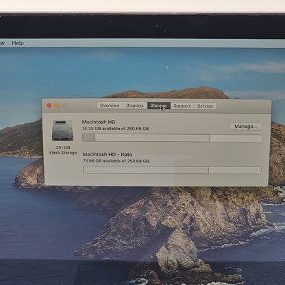 2020 Apple MacBook Air 13.3" i3 1.1GHz 8GB RAM 256GB SSD Silver