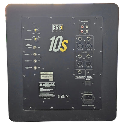 KRK 10S Powered Studio Subwoofer