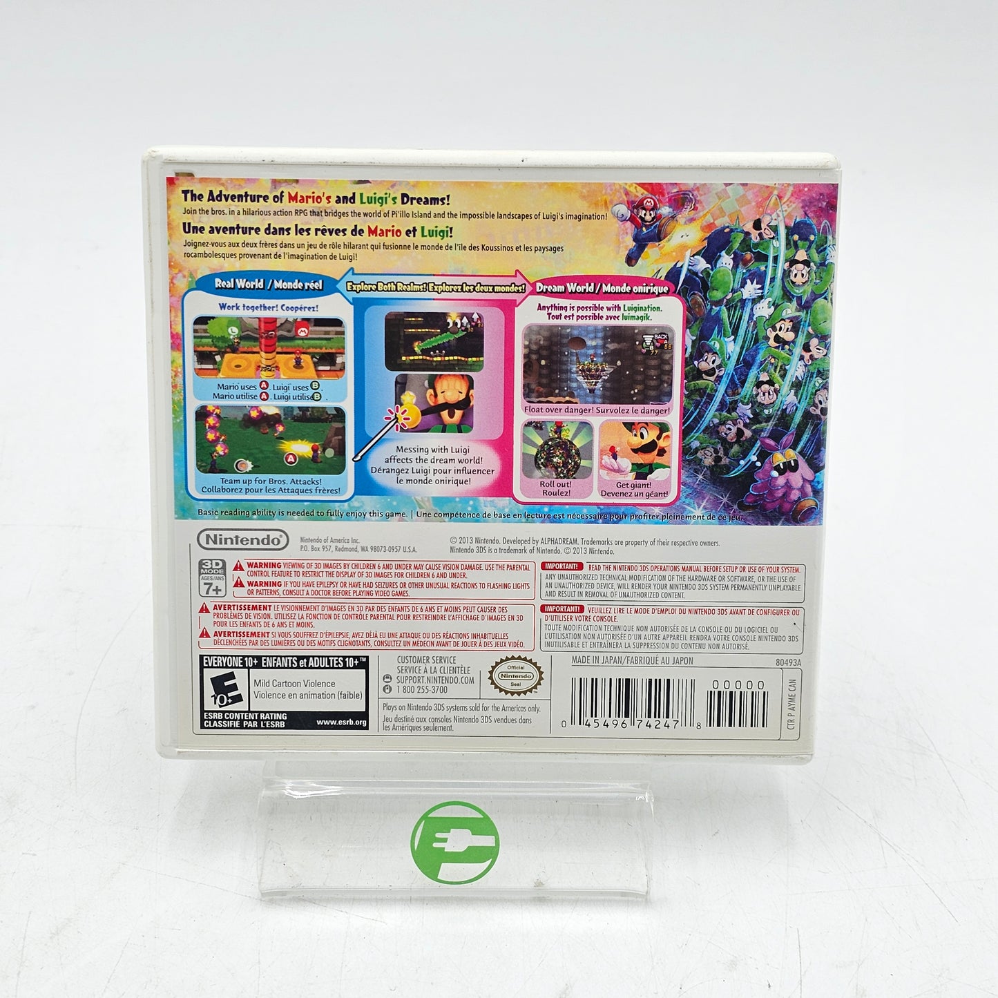 Mario and Luigi: Dream Team (Nintendo 3DS, 2013)