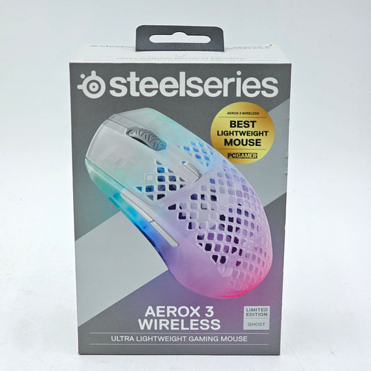 New SteelSeries Aerox 3 Super Light Honeycomb Wireless 62610
