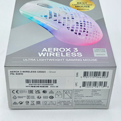 New SteelSeries Aerox 3 Super Light Honeycomb Wireless 62610