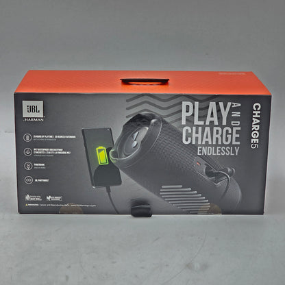 JBL Charge 5 Bluetooth Speaker JBLCHARGE5BLKAM