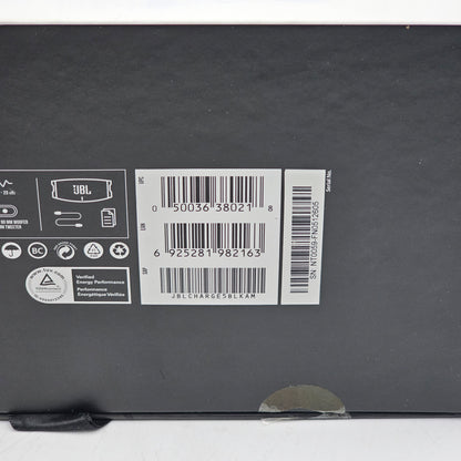 JBL Charge 5 Bluetooth Speaker JBLCHARGE5BLKAM