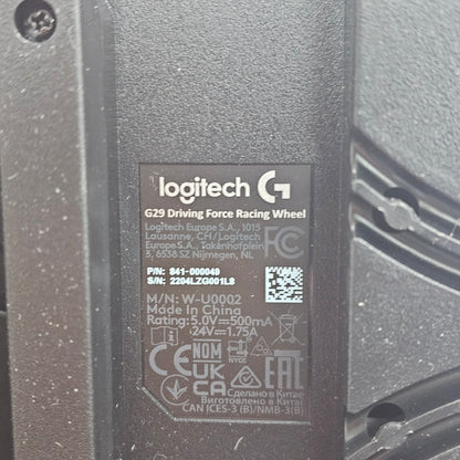 Logitech Racing Wheel and Pedals G29