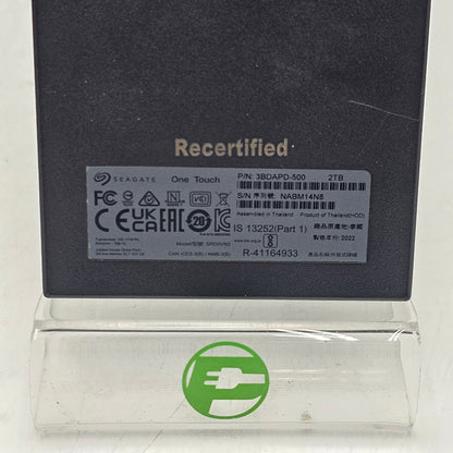 SEAGATE ONE TOUCH 2TB External Hard Drive STKY2000400