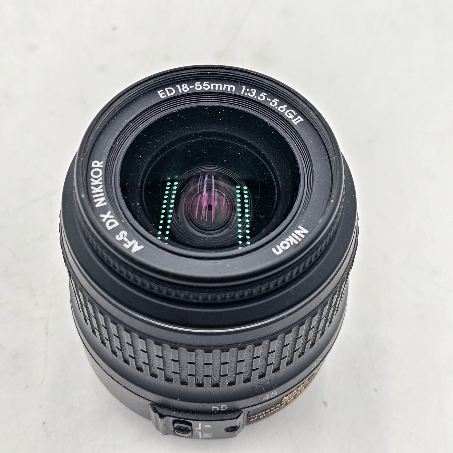 Nikon Standard DX AF-S Nikkor G II ED Camera Lens 18-55mm f/3.5-5.6