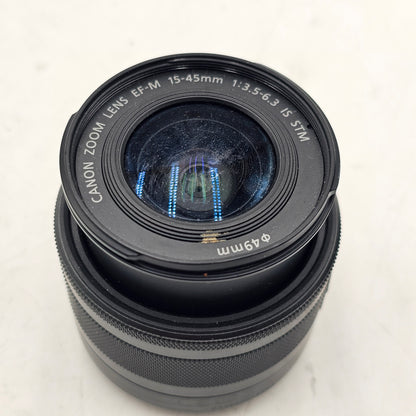 Canon EF-M Zoom Lens 15-45mm f/3.5-6.3 IS STM Auto & Manual Lens,Zoom Lens