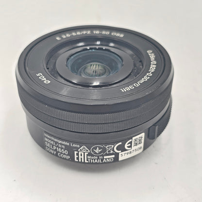 Sony 16-50mm Camera Power Zoom Lens SELP1650