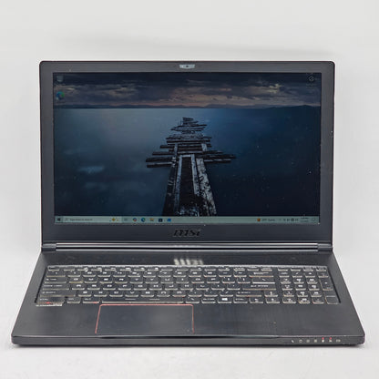 MSI Stealth Pro GS63 15.6" i7-6700HQ 2.6GHz 500GB SSD GeForce GTX 1060