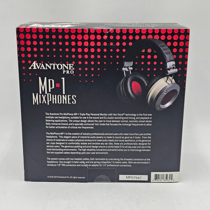 AVANTONE PRO MP1 Mixphones Multimode Headphones Black/Beige MP07947