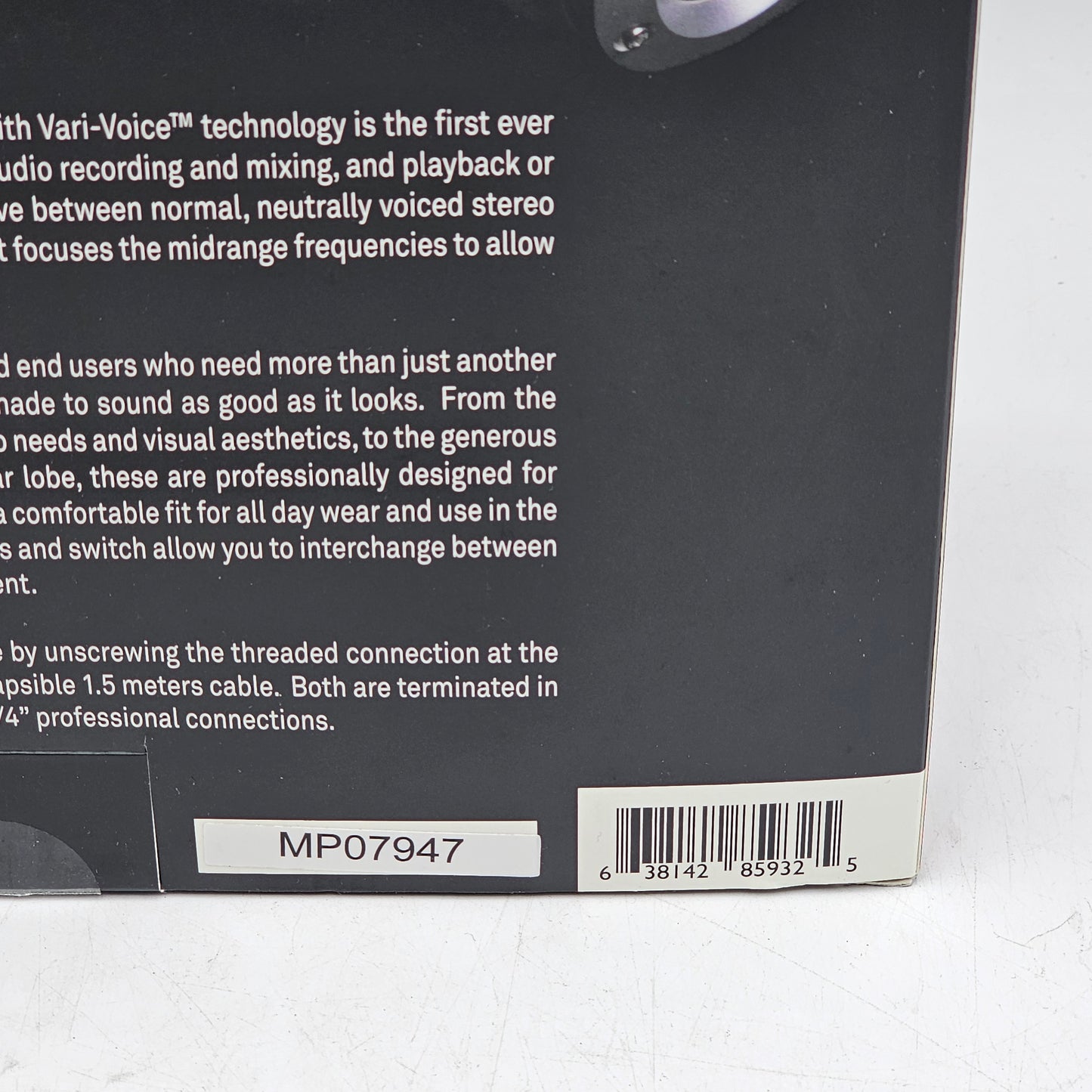 AVANTONE PRO MP1 Mixphones Multimode Headphones Black/Beige MP07947