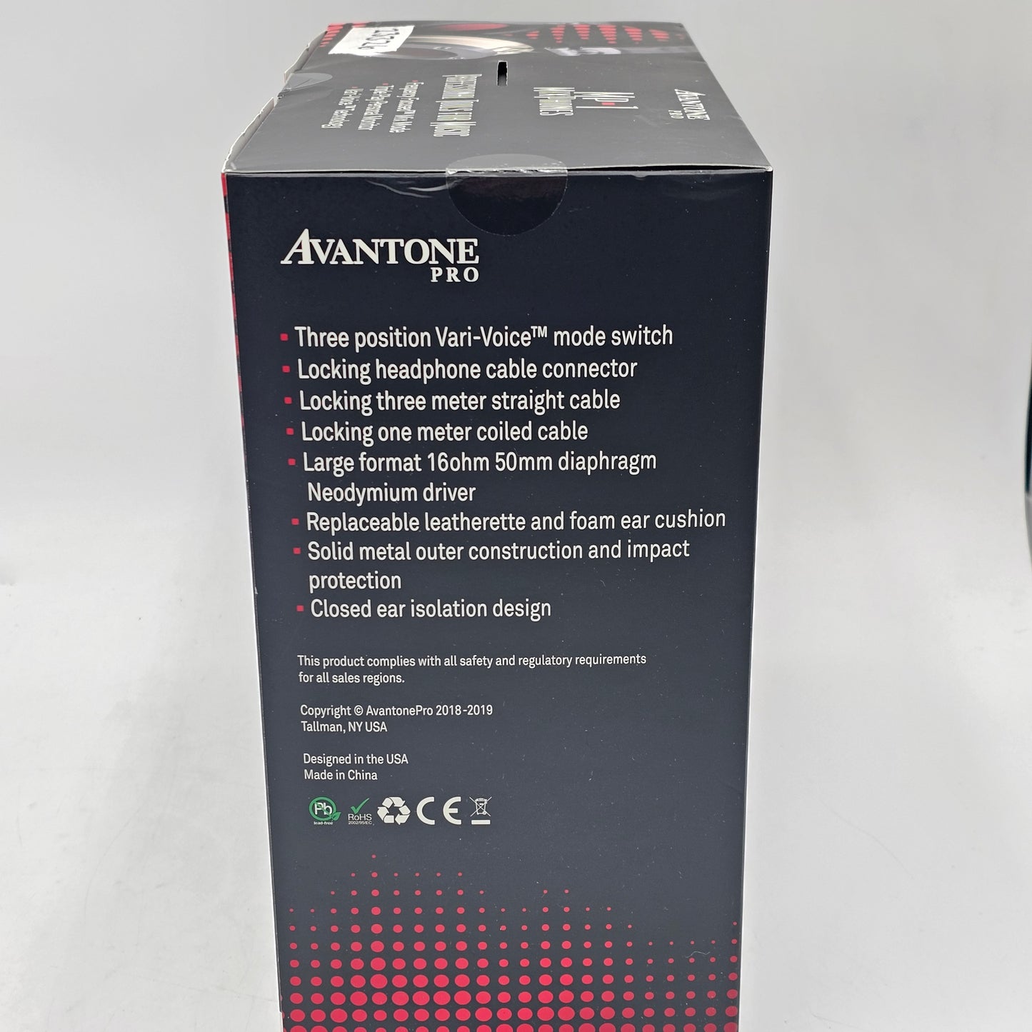AVANTONE PRO MP1 Mixphones Multimode Headphones Black/Beige MP07947