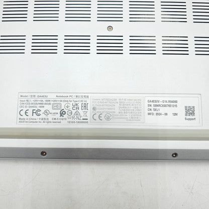 Asus ROG Zephyrus G14 GA403U 14" RYZEN 8945HS 4.0GHz 16GB RAM 1TB SSD RTX 4060