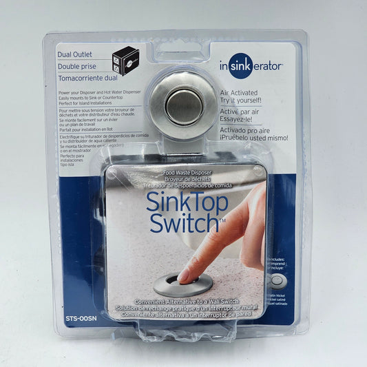New insinkerator SinkTop Switch Food Waste Disposer STS-OOSN