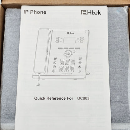 New HTEK Gigabit IP Phone UC903