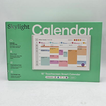 New SKYLIGHT Smart Calendar 15" Touchscreen 150BEBA