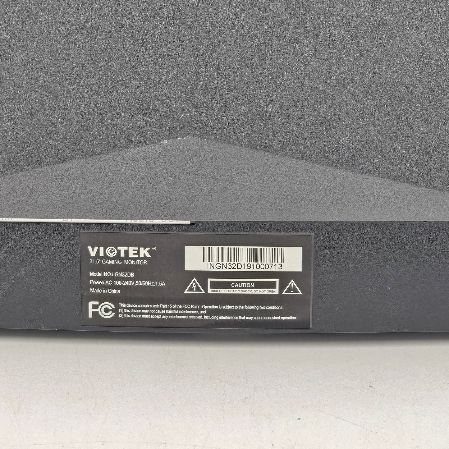 Viotek Gaming Monitor 32-Inch Curved GN32DB