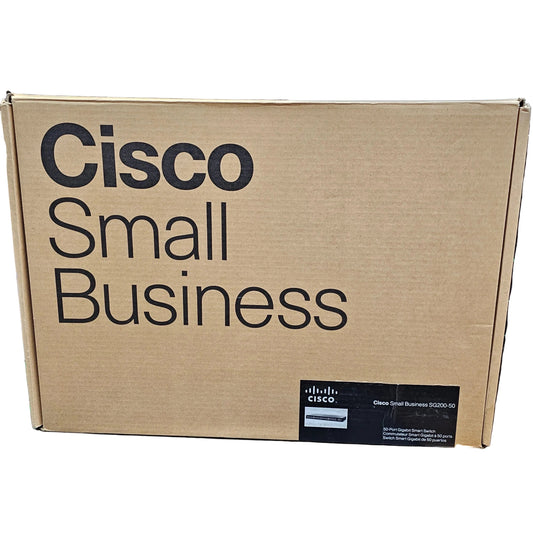 New Cisco SG200-50 50-Port Gigabit Smart Switch SG200-50