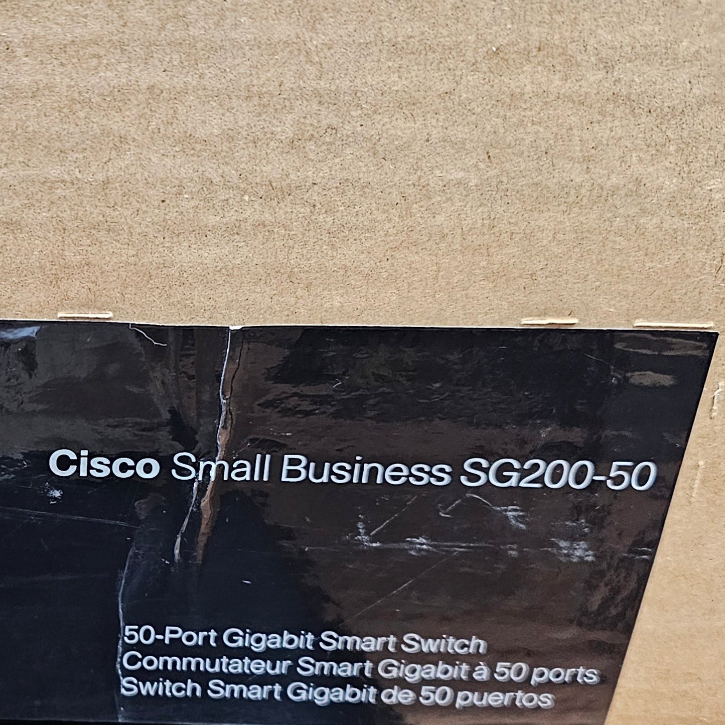 New Cisco 50 Port Smart Gigabit Switch SG200-50
