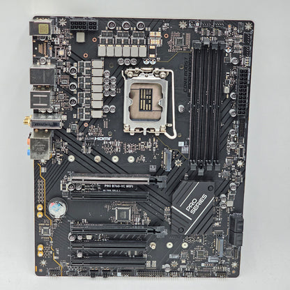 MSI Pro B760-VC WiFi DDR5 ATX Motherboard