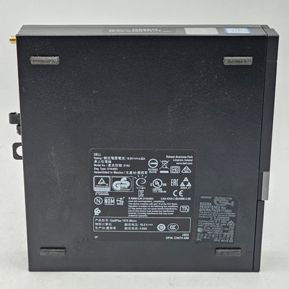 HP Optiplex 7070 D10U i5-9500T 2.20GHz 8GB RAM 256GB SSD