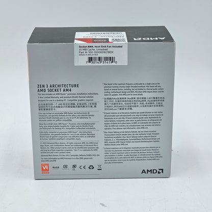 New AMD Ryzen 5 5600 3.50GHz 6 Core 100-000000927BOX 12 Thread CPU