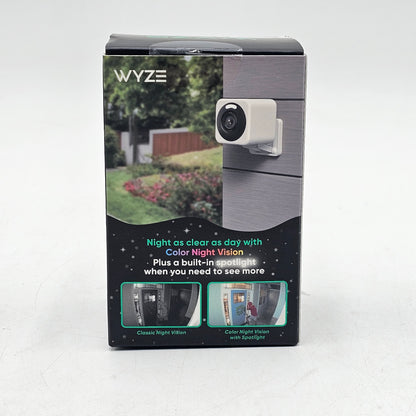 New Wyze v4 2K HD Wi-Fi Smart Home Security Camera WYZEC4