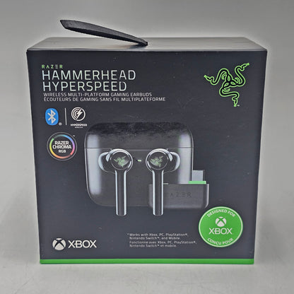 Razer Hammerhead HyperSpeed Wireless Gaming Earbuds RZ12-03820200-R3U1