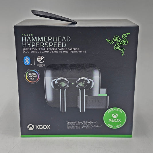 Razer Hammerhead HyperSpeed Wireless Gaming Earbuds RZ12-03820200-R3U1