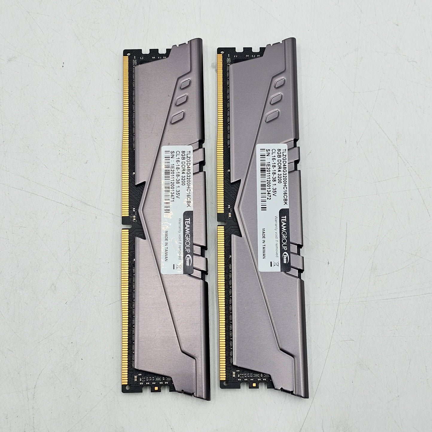 TeamGroup T-Force Vulcan Z 16GB (2x8GB) RAM DDR4 3200MHz CL16-18-18-38